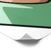 Hände im Gebet Poster (Ecke)