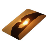 Hände im Sunset Magnet (Linke Seite)