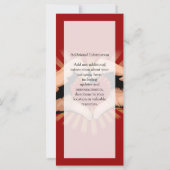 Hände in der Form eines Herzens, Liebe-Design (Rückseite)