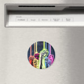 Hände in der Luft mit Ringen - Farbe Magnet (In Situ (Geschirrspüler))