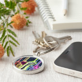 Hände in der Luft mit Ringen - Farbe Schlüsselanhänger (Seite)