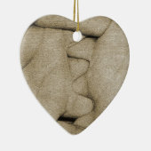 Hände Keramik Ornament (Rechts)