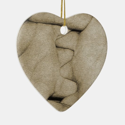 Hände Keramik Ornament (Rechts)