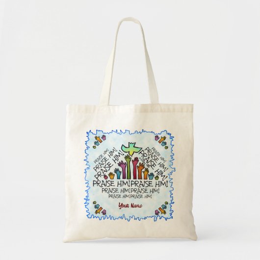 Hände Lob Ihm Christliche Tasche (Vorne)