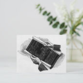 Hände mit architektonischen Blueprints, Vintages G Postkarte (Stehend Vorderseite)