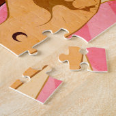 Hände mit Faust aufgezogen Puzzle (Seite)