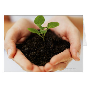 Hände mit Säulenhalterung