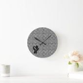 Hände mit Taubenmuster, Glaube, Wall-Uhr Runde Wanduhr (Zuhause)