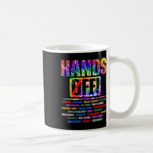 Hände Off Protest Samstag April 5 Männer Frauen 0 Kaffeetasse