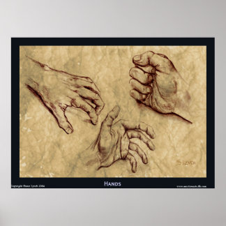 Hände Poster