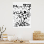 Hände Poster (Küche)