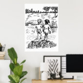 Hände Poster (Heimbüro)