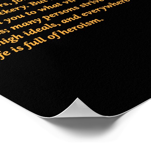 Hände Poster (Ecke)