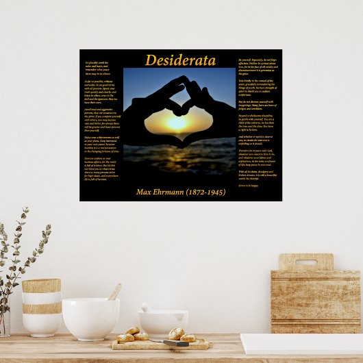 Hände Poster (Küche)