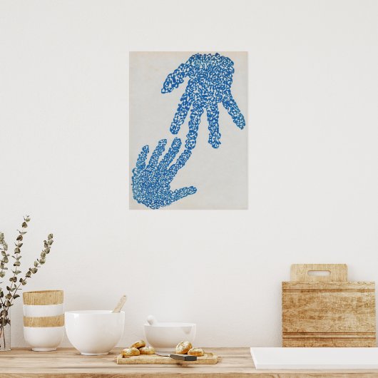 Hände Poster (Küche)