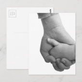 Hände Postkarte (Vorne/Hinten)