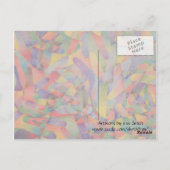 Hände Postkarte (Rückseite)