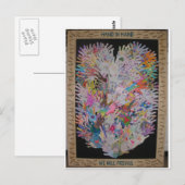 Hände Postkarte (Vorne/Hinten)