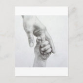 Hände Postkarte (Vorderseite)