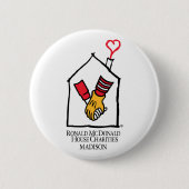 Hände Ronald McDonald Button (Vorderseite)