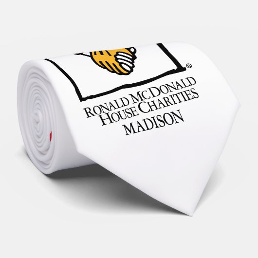 Hände Ronald McDonald Krawatte (Gerollt)