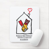 Hände Ronald McDonald Mousepad (Mit Mouse)