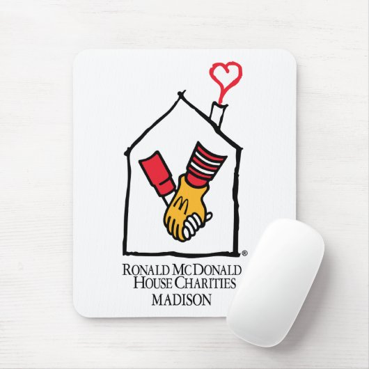 Hände Ronald McDonald Mousepad (Mit Mouse)