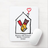 Hände Ronald McDonald Mousepad (Mit Mouse)
