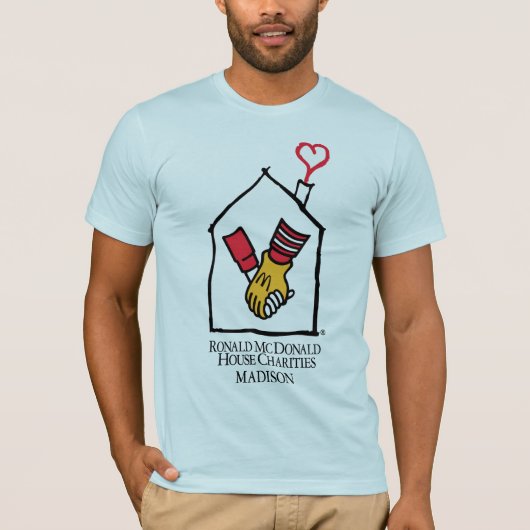 Hände Ronald McDonald T-Shirt (Vorderseite)