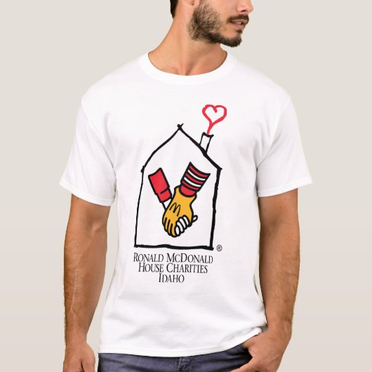 Hände Ronald McDonald T-Shirt (Vorderseite)