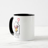 Hände Ronald McDonald Tasse (Vorderseite Links)