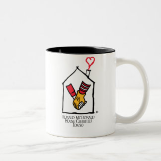 Hände Ronald McDonald Zweifarbige Tasse