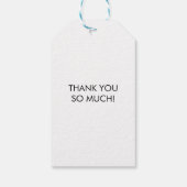 Hände runter, du bist die beste Runde, Kraft Geschenkanhänger (Rückseite)