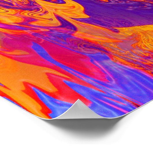 Hände schütteln.... poster (Ecke)