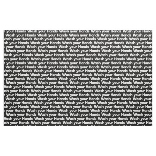 Hände schwarz waschen stoff (Fat Quarter (45,7 x 55,9 cm))