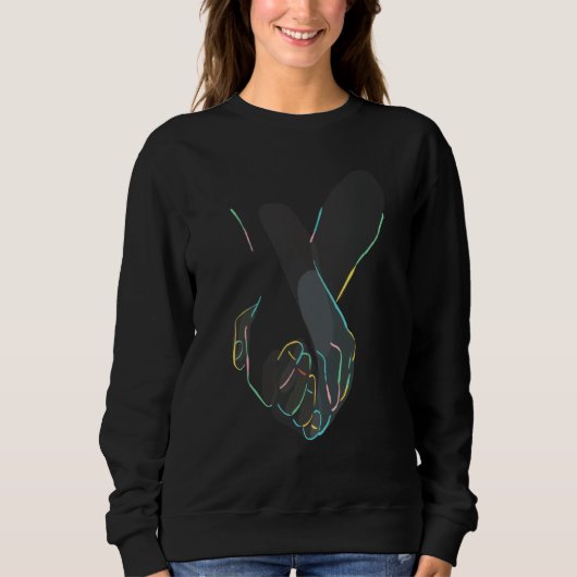 Hände Sweatshirt (Vorderseite)