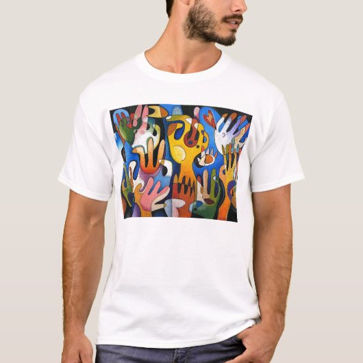 Hände T-Shirt (Vorderseite)