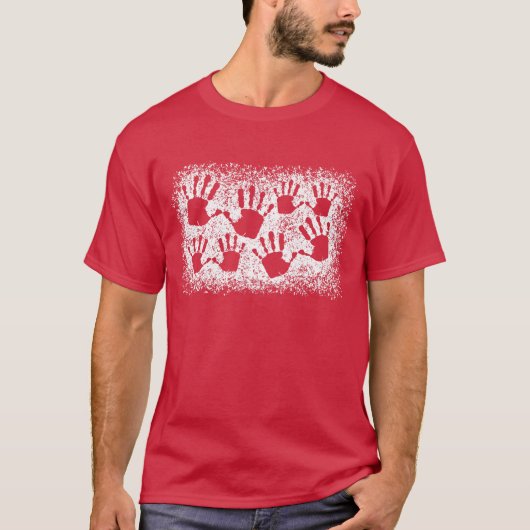 Hände T-Shirt (Vorderseite)