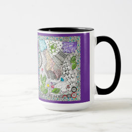 Hände über Herz neu besucht Tasse