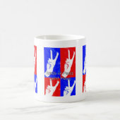 Hände von Frieden-Leihen Ihr Kaffeetasse (Mittel)