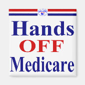 Hände von Medicare Magnet (Vorne)