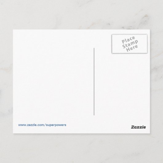 HÄNDE VON OBAMACARE POSTKARTE (Rückseite)