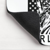 Hände von unserem Freiheitszeichen Mousepad (Ecke)