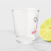 Hände von Uterus Pro Choice Schnapsglas (Links)
