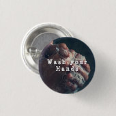 Hände waschen button (Vorne & Hinten)