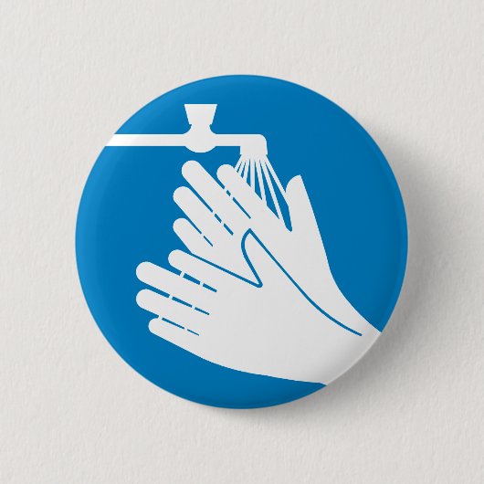 Hände waschen (Gesundheit und Sicherheit) (Hygiene Button (Vorderseite)