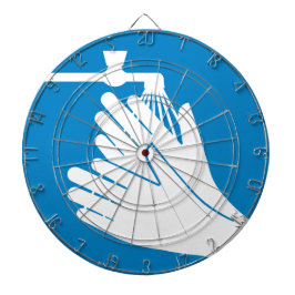 Hände waschen (Gesundheit und Sicherheit) (Hygiene Dartscheibe