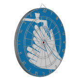 Hände waschen (Gesundheit und Sicherheit) (Hygiene Dartscheibe (Vorderseite Links)