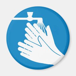 Hände waschen (Gesundheit und Sicherheit) (Hygiene Magnet