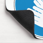 Hände waschen (Gesundheit und Sicherheit) (Hygiene Mousepad (Ecke)